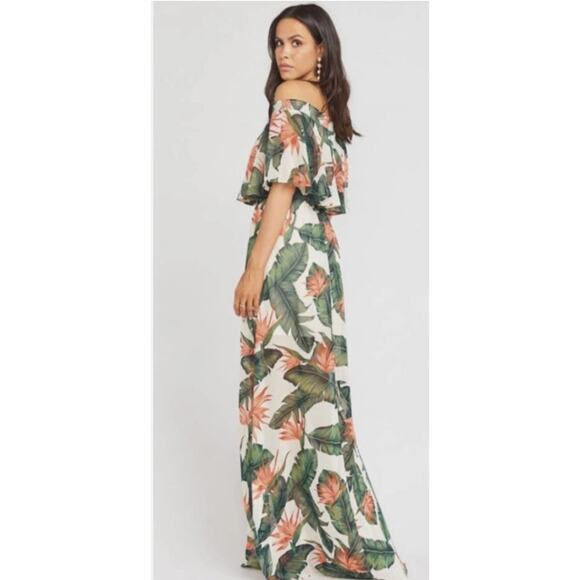 Show Me Your Mumu Hacienda Maxi Dress Womens M Paradise Found Tropical Resort - Picture 2 of 13